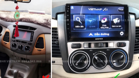Màn hình DVD Android xe Toyota Innova 2006 - 2015 | Zestech Z500